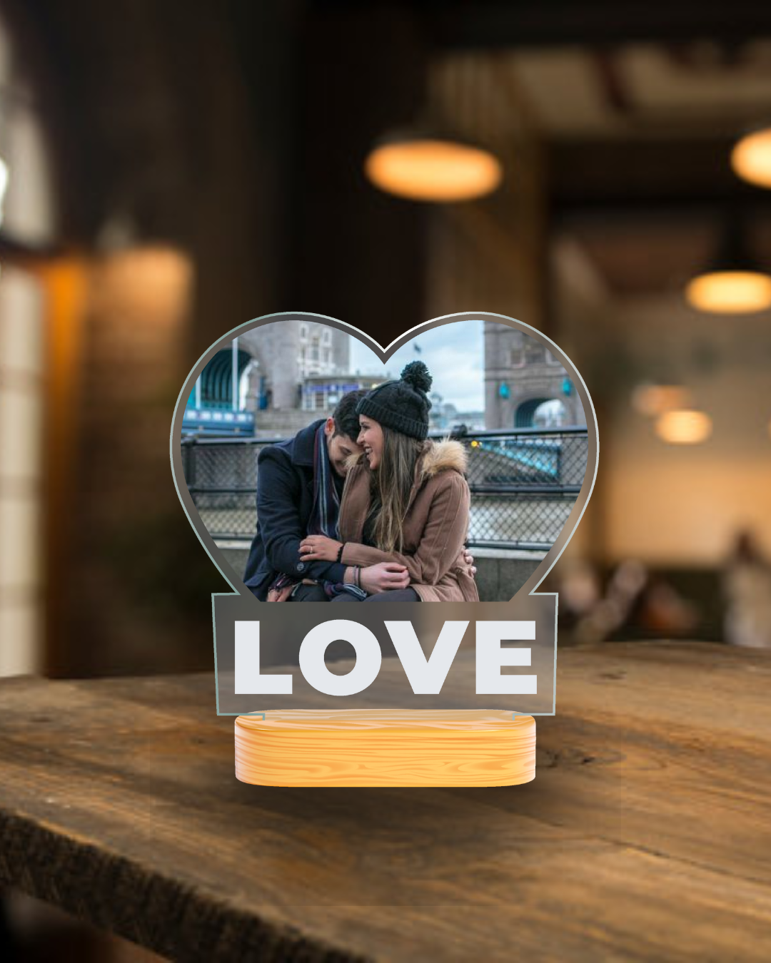 Personalised Heart Valentine's Plaque - Valentine's Special