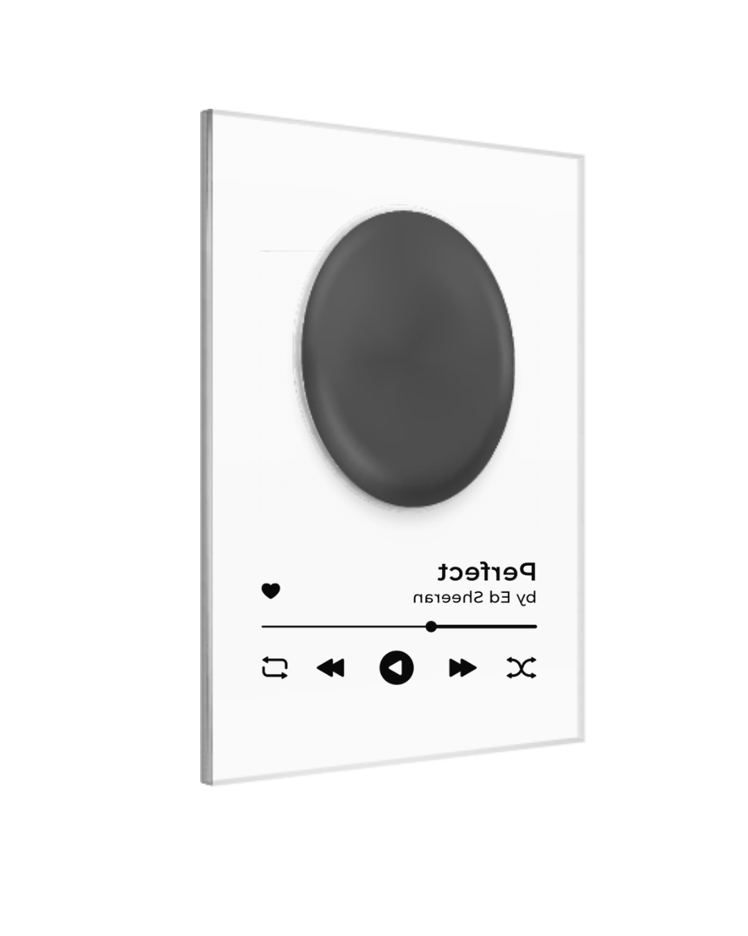 Spotify Style Custom Fridge Magnet
