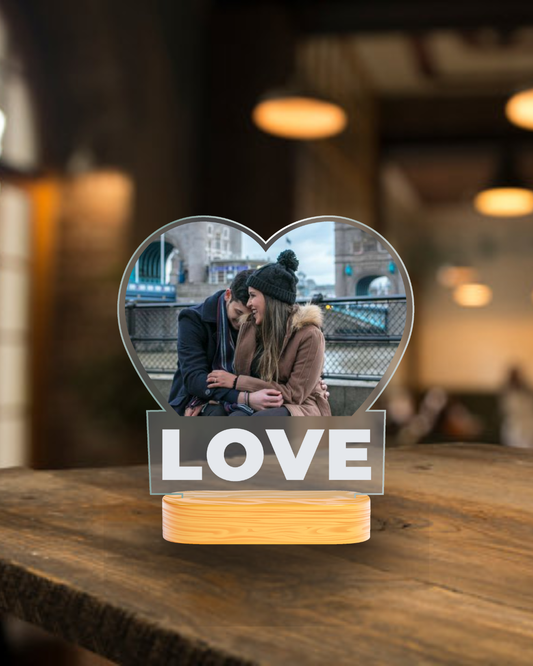 Personalised Heart Valentine's Plaque - Valentine's Special