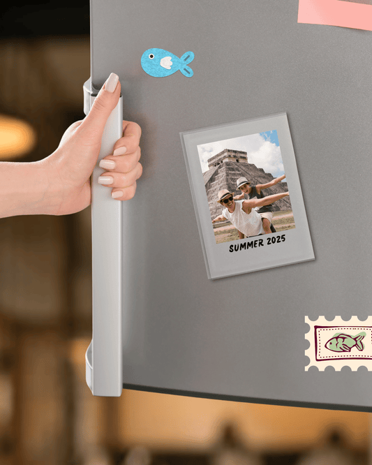 Personalised Photo Fridge Magnet UK | Custom Acrylic Fridge Magnet Photo Gift