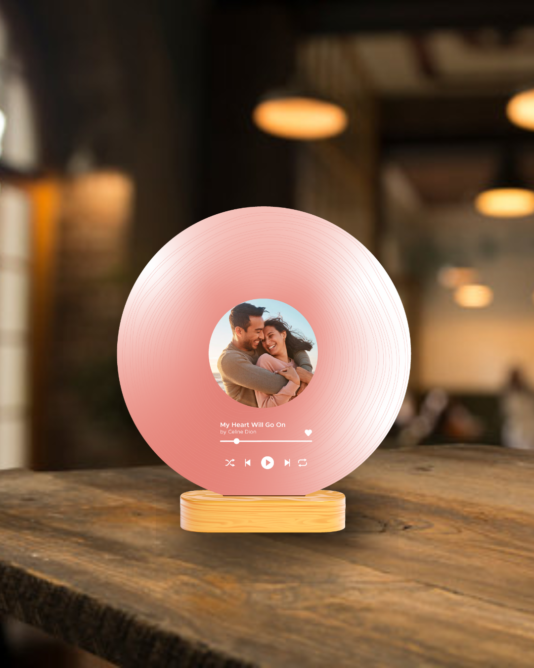 Personalised Vinyl Record Acrylic Plaque