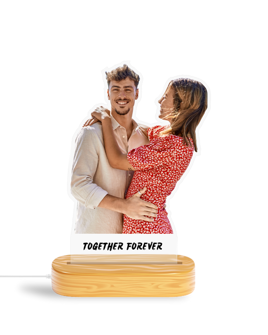 Custom Cutout Plaque with Lightbase