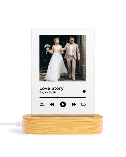 Spotify Style Acrylic Plaque