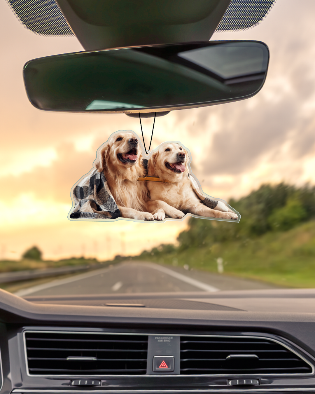 Personalised Pet Acrylic Car Hanger
